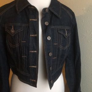Like New! Candies Cropped Jean Jacket